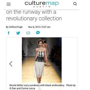 Slide‎ dress size 6 midi embroidered Runway coquette Royal Nicole Miller